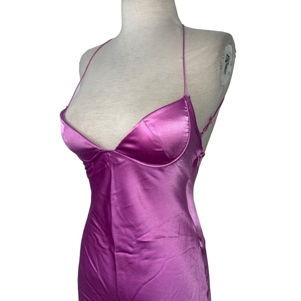 SER.O.YA Andie Silk Gown in Rose Bud New Womens Maxi Long Dress - Picture 5 of 16